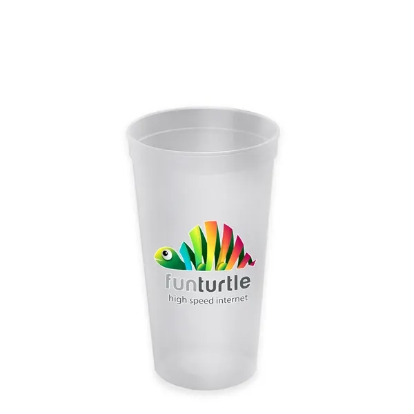 24 Oz. Stadium Cup With Straw And Lid... from ASI 40480 Koozie Group