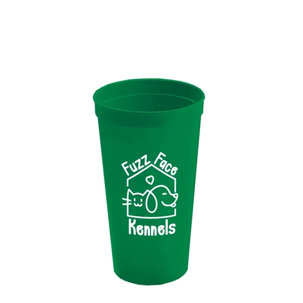 24 Oz. Stadium Cup With Straw And Lid... from ASI 40480 Koozie Group