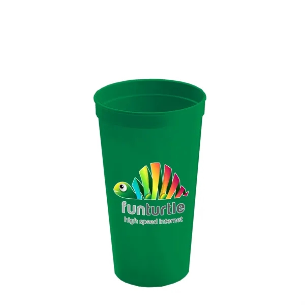 24 Oz. Stadium Cup With Straw And Lid... from ASI 40480 Koozie Group