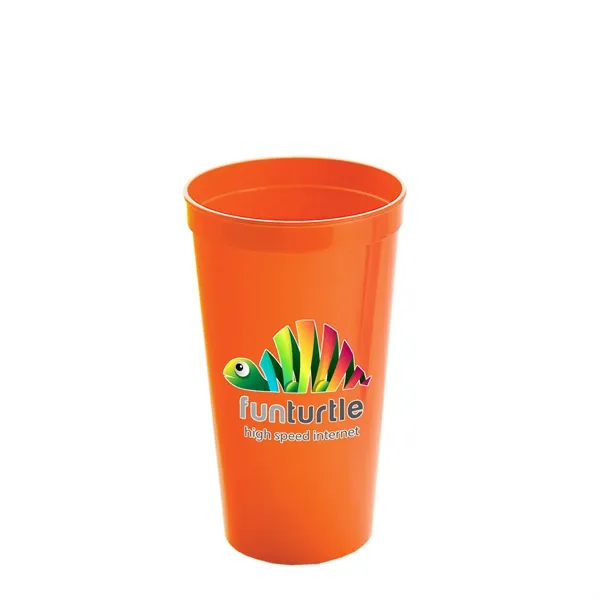 24 Oz. Stadium Cup With Straw And Lid... from ASI 40480 Koozie Group