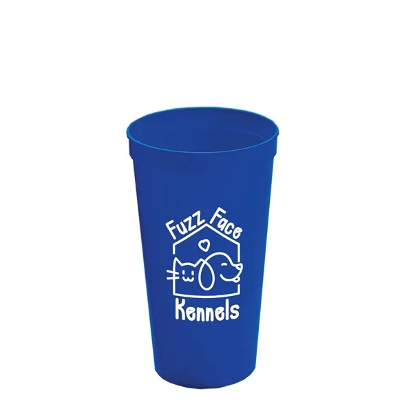 24 Oz. Stadium Cup With Straw And Lid... from ASI 40480 Koozie Group