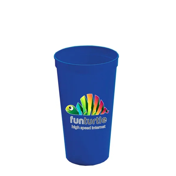 24 Oz. Stadium Cup With Straw And Lid... from ASI 40480 Koozie Group