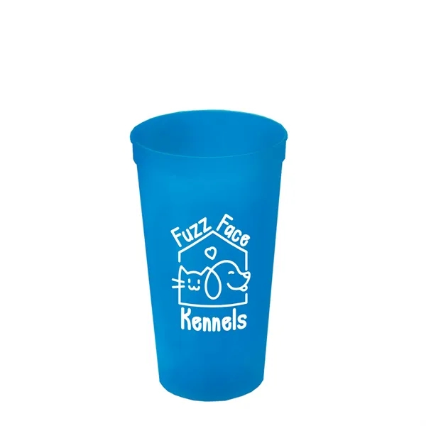 24 Oz. Stadium Cup With Straw And Lid... from ASI 40480 Koozie Group