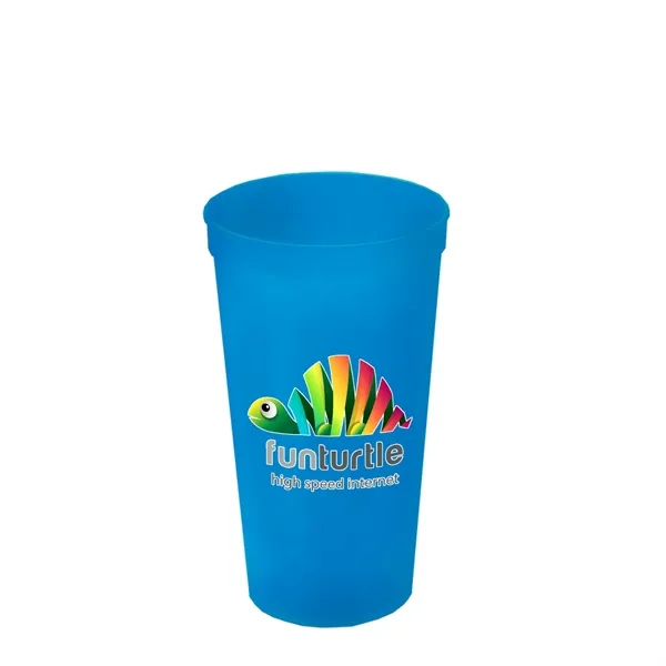 24 Oz. Stadium Cup With Straw And Lid... from ASI 40480 Koozie Group