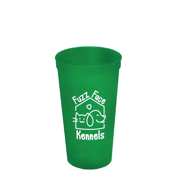 24 Oz. Stadium Cup With Straw And Lid... from ASI 40480 Koozie Group