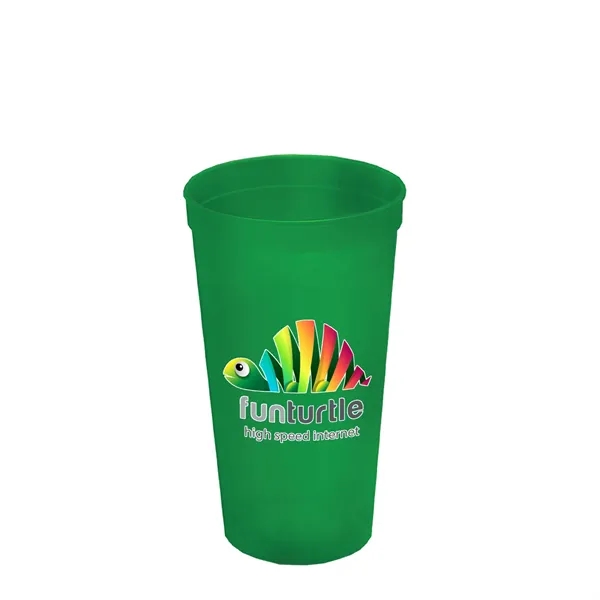 24 Oz. Stadium Cup With Straw And Lid... from ASI 40480 Koozie Group
