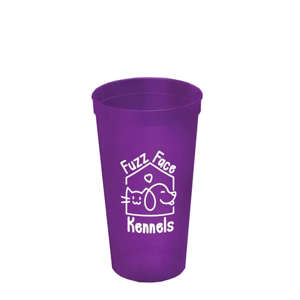 24 Oz. Stadium Cup With Straw And Lid... from ASI 40480 Koozie Group