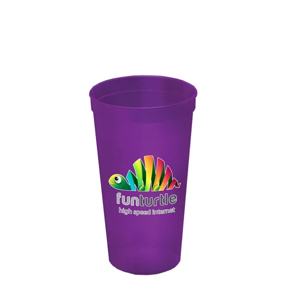 24 Oz. Stadium Cup With Straw And Lid... from ASI 40480 Koozie Group