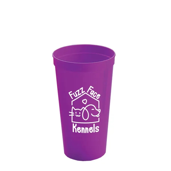 24 Oz. Stadium Cup With Straw And Lid... from ASI 40480 Koozie Group