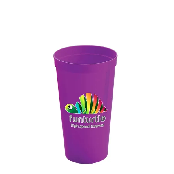24 Oz. Stadium Cup With Straw And Lid... from ASI 40480 Koozie Group