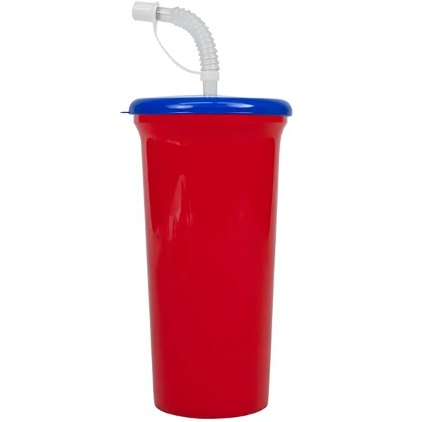 Jumbo Sport Sipper with Reusable Straw holds 32 oz. Perfect for... from ASI 40480 Koozie Group