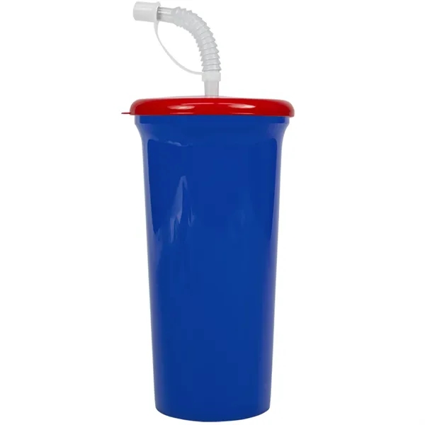 Jumbo Sport Sipper with Reusable Straw holds 32 oz. Perfect for... from ASI 40480 Koozie Group