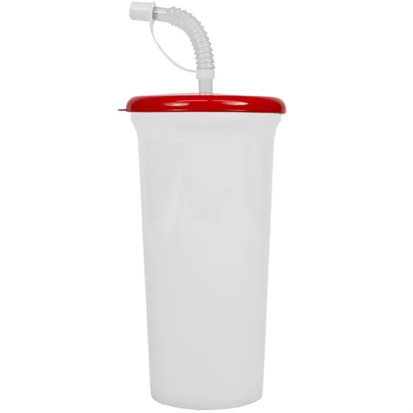 Jumbo Sport Sipper with Reusable Straw holds 32 oz. Perfect for... from ASI 40480 Koozie Group