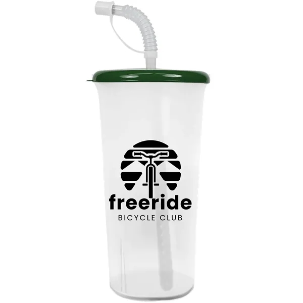 Jumbo Sport Sipper with Reusable Straw holds 32 oz. Perfect for... from ASI 40480 Koozie Group
