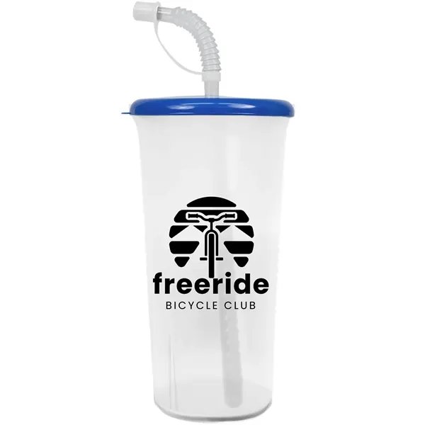 Jumbo Sport Sipper with Reusable Straw holds 32 oz. Perfect for... from ASI 40480 Koozie Group