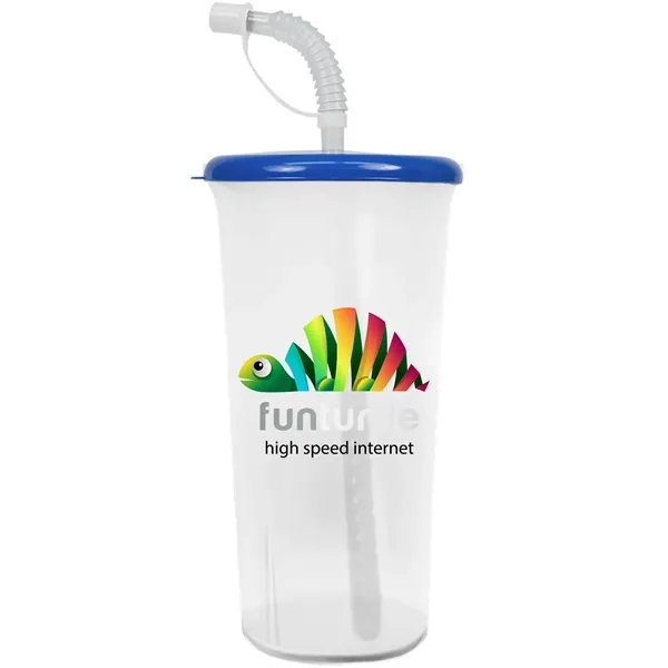 Jumbo Sport Sipper with Reusable Straw holds 32 oz. Perfect for... from ASI 40480 Koozie Group