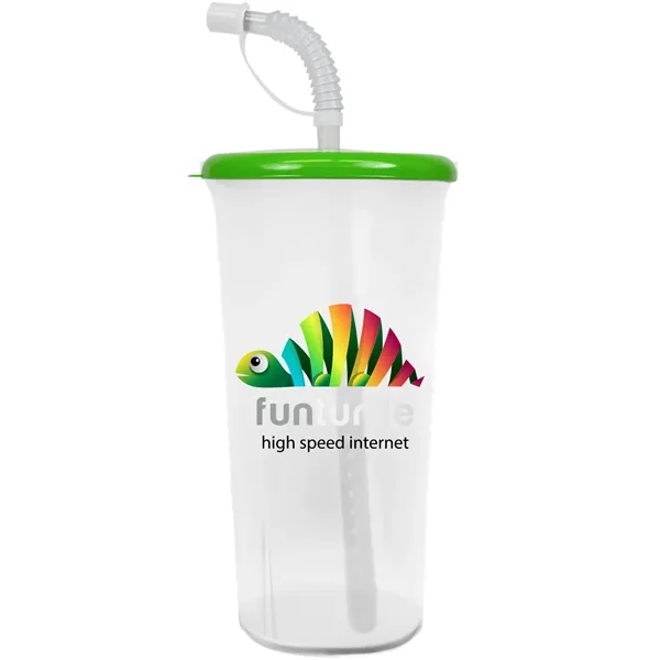Jumbo Sport Sipper with Reusable Straw holds 32 oz. Perfect for... from ASI 40480 Koozie Group