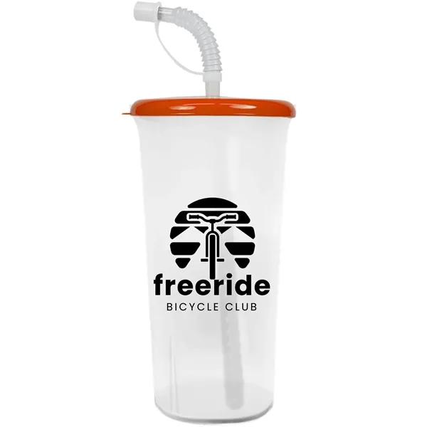 Jumbo Sport Sipper with Reusable Straw holds 32 oz. Perfect for... from ASI 40480 Koozie Group
