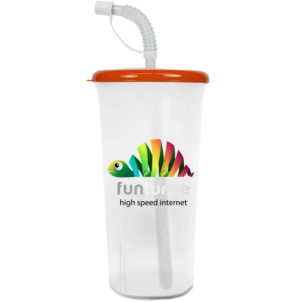 Jumbo Sport Sipper with Reusable Straw holds 32 oz. Perfect for... from ASI 40480 Koozie Group
