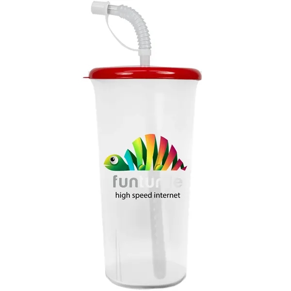 Jumbo Sport Sipper with Reusable Straw holds 32 oz. Perfect for... from ASI 40480 Koozie Group