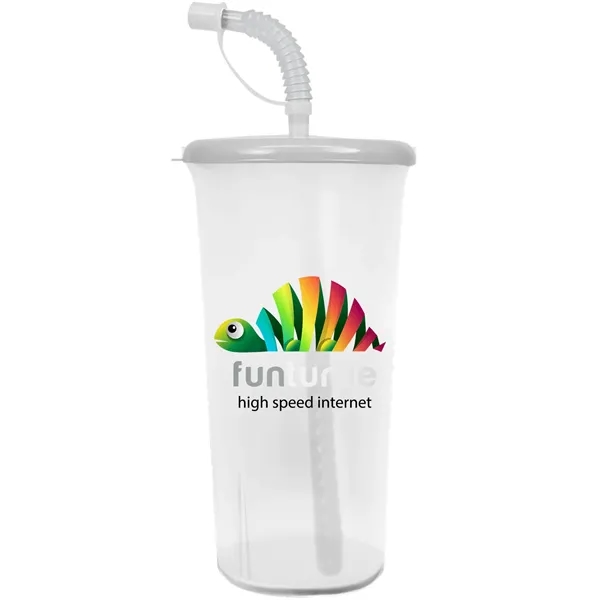 Jumbo Sport Sipper with Reusable Straw holds 32 oz. Perfect for... from ASI 40480 Koozie Group