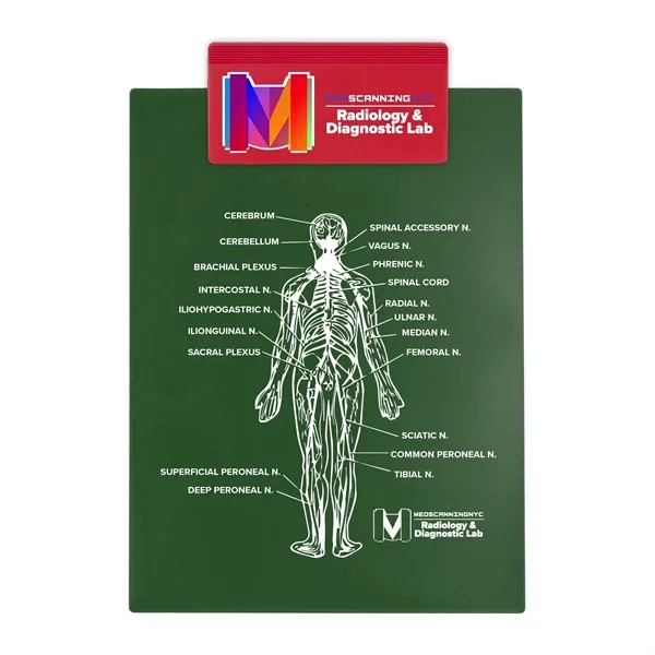 Letter size clipboard with shaped clip. Holds an 8 1/2" x... from ASI 40480 Koozie Group