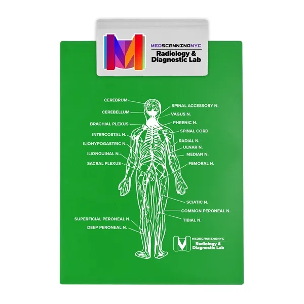 Letter size clipboard with shaped clip. Holds an 8 1/2" x... from ASI 40480 Koozie Group