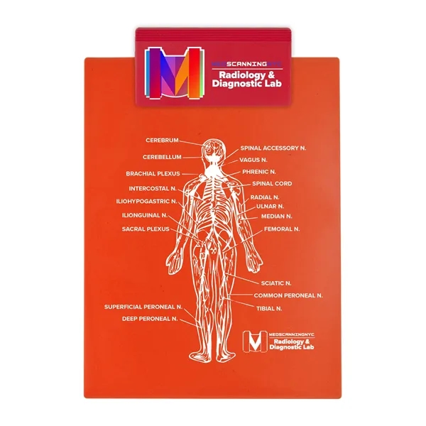 Letter size clipboard with shaped clip. Holds an 8 1/2" x... from ASI 40480 Koozie Group