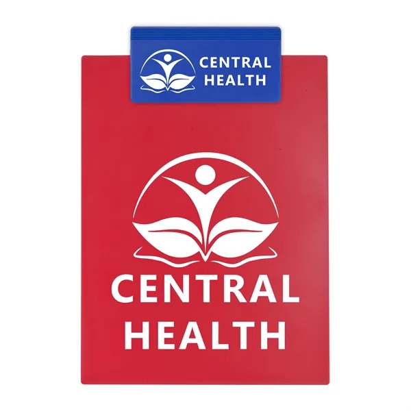 Letter size clipboard with shaped clip. Holds an 8 1/2" x... from ASI 40480 Koozie Group