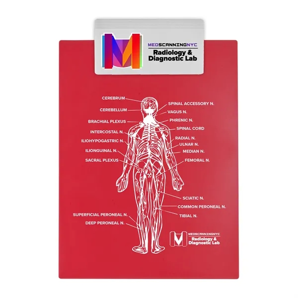 Letter size clipboard with shaped clip. Holds an 8 1/2" x... from ASI 40480 Koozie Group