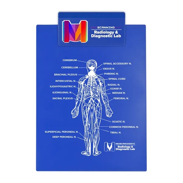 Letter size clipboard with shaped clip. Holds an 8 1/2" x... from ASI 40480 Koozie Group