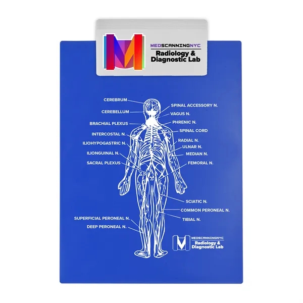 Letter size clipboard with shaped clip. Holds an 8 1/2" x... from ASI 40480 Koozie Group