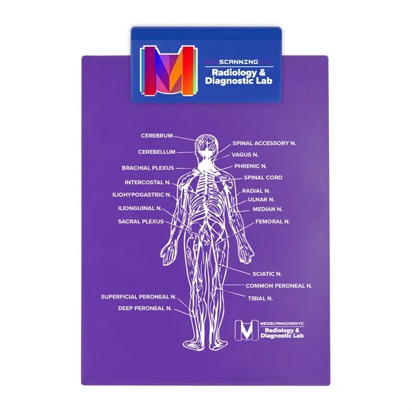 Letter size clipboard with shaped clip. Holds an 8 1/2" x... from ASI 40480 Koozie Group