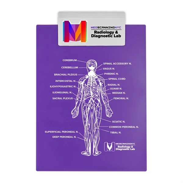 Letter size clipboard with shaped clip. Holds an 8 1/2" x... from ASI 40480 Koozie Group