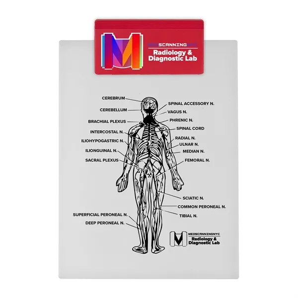 Letter size clipboard with shaped clip. Holds an 8 1/2" x... from ASI 40480 Koozie Group