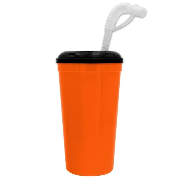 Stadium cup, 32 oz. with Lid and Straw BPA free.... from ASI 40480 Koozie Group