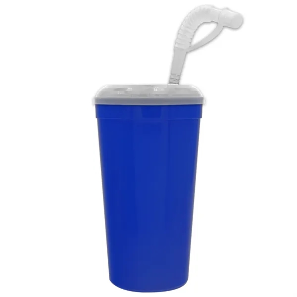 Stadium cup, 32 oz. with Lid and Straw BPA free.... from ASI 40480 Koozie Group