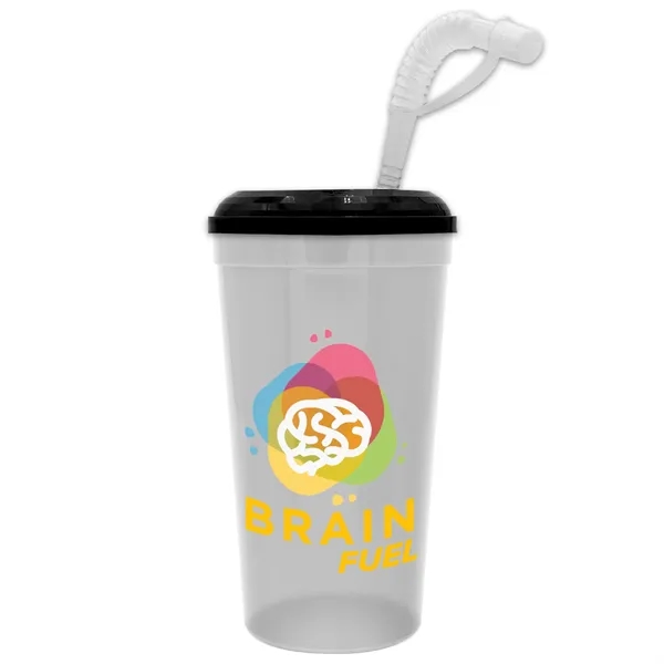 Stadium cup, 32 oz. with Lid and Straw BPA free.... from ASI 40480 Koozie Group