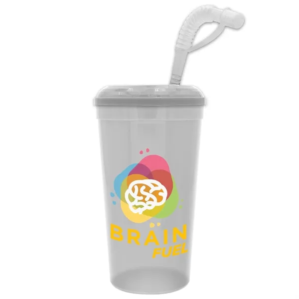Stadium cup, 32 oz. with Lid and Straw BPA free.... from ASI 40480 Koozie Group