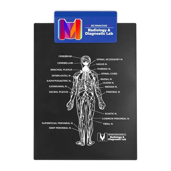 Letter size clipboard with shaped clip. Holds an 8 1/2" x... from ASI 40480 Koozie Group