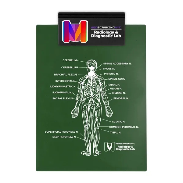 Letter size clipboard with shaped clip. Holds an 8 1/2" x... from ASI 40480 Koozie Group