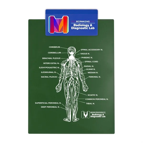 Letter size clipboard with shaped clip. Holds an 8 1/2" x... from ASI 40480 Koozie Group