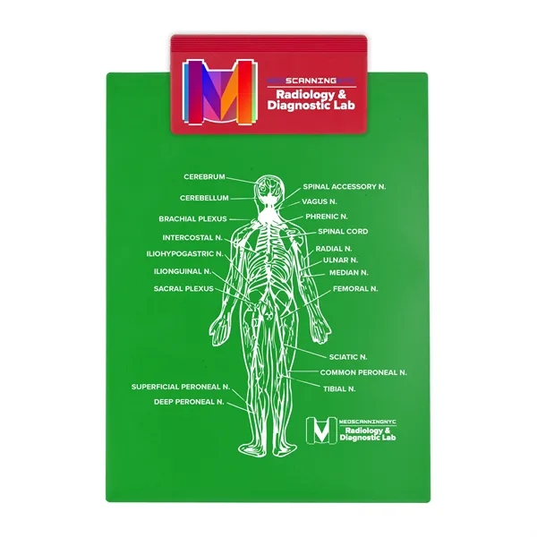 Letter size clipboard with shaped clip. Holds an 8 1/2" x... from ASI 40480 Koozie Group