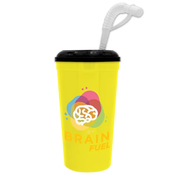Stadium cup, 32 oz. with Lid and Straw BPA free.... from ASI 40480 Koozie Group