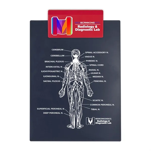 Letter size clipboard with shaped clip. Holds an 8 1/2" x... from ASI 40480 Koozie Group