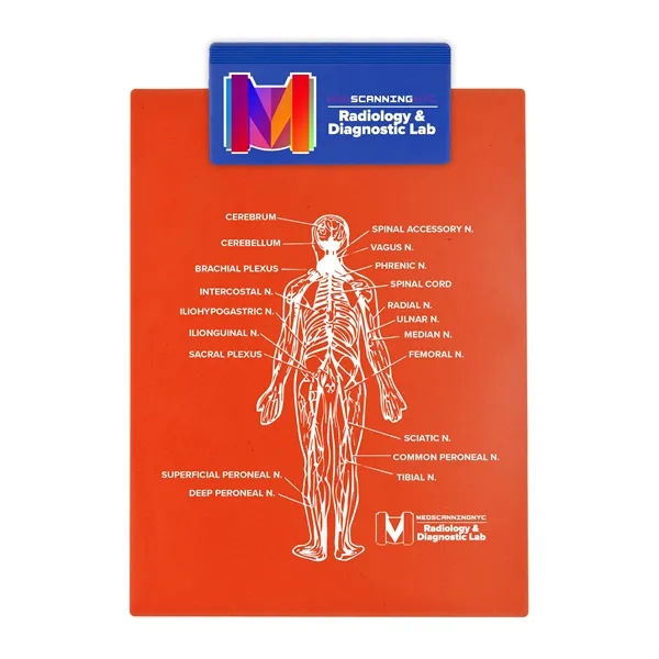 Letter size clipboard with shaped clip. Holds an 8 1/2" x... from ASI 40480 Koozie Group