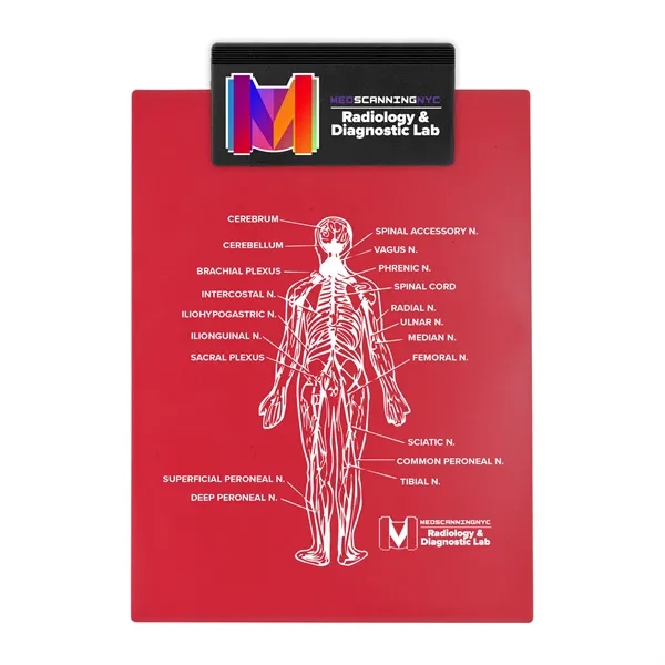 Letter size clipboard with shaped clip. Holds an 8 1/2" x... from ASI 40480 Koozie Group