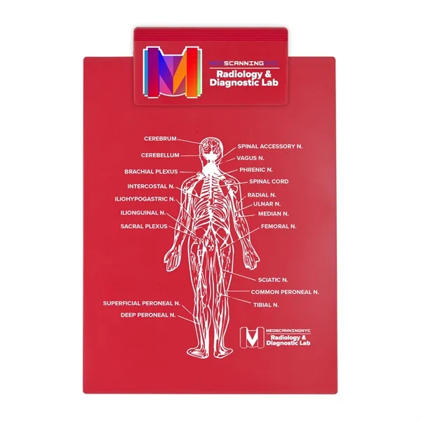 Letter size clipboard with shaped clip. Holds an 8 1/2" x... from ASI 40480 Koozie Group