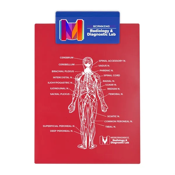 Letter size clipboard with shaped clip. Holds an 8 1/2" x... from ASI 40480 Koozie Group