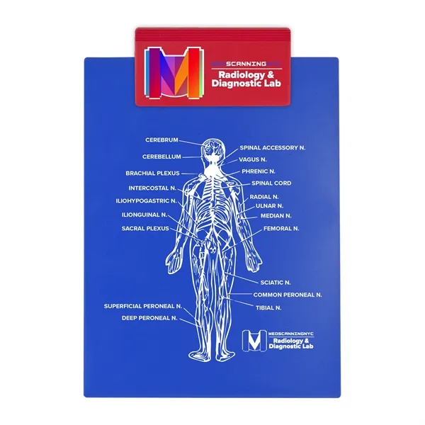 Letter size clipboard with shaped clip. Holds an 8 1/2" x... from ASI 40480 Koozie Group